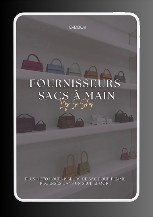 Ebook Fournisseurs Sacs